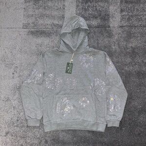 Denim Tears VVS Rhinestone Hoodie S